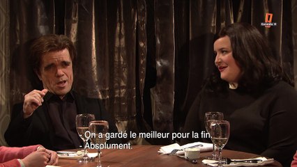 Le resto super tendance, avec Peter Dinklage, Saturday Night Live du 02/04