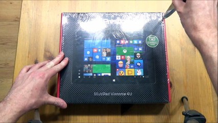 Prestigio MultiPad Visconte 4U - распаковка, предварительный обзор
