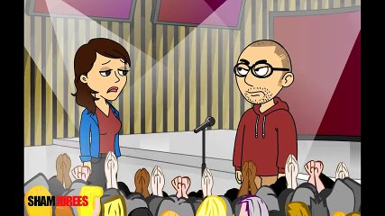 Sham Idrees Cartoons - The Love Story