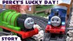 Thomas & Friends Real Steam Percy Story Steam Along Thomas Y Sus Amigos Trackmaster