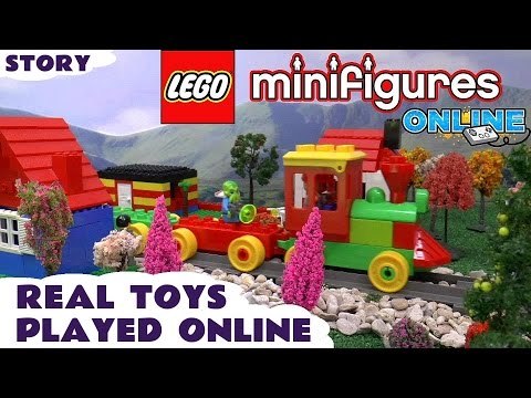 Lego Minifigures Online | Duplo Toy Train | Intel Let's Play | Blind Bag Opening & Online Game Play