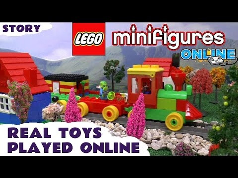 Lego Minifigures Online | Duplo Toy Train | Intel Let's Play | Blind Bag Opening & Online Game Play