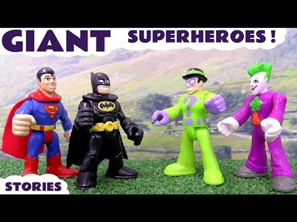 Batman Superman Superhero Thomas and Friends Pl...
