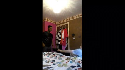 Wrestling match #1 the fight begins :-D