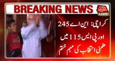 Karachi: NA 245 Election Campaign Of Political Parties Concludes