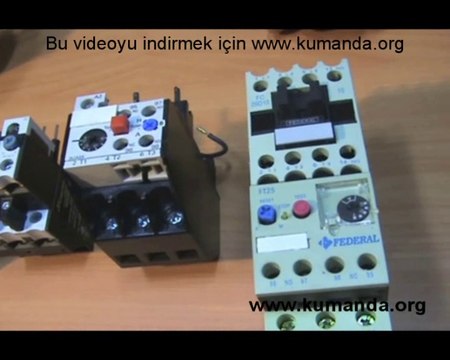 Elektrik Eğitim Videosu - Aşırı Akım (Termik) Rölesi - kumanda.org