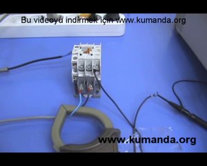 Elektrik Eğitim Videosu - Bakır halkası olmayan kontaktör - www.kumanda.org