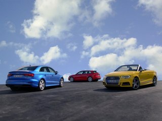 Audi A3 : toute la famille restylée !