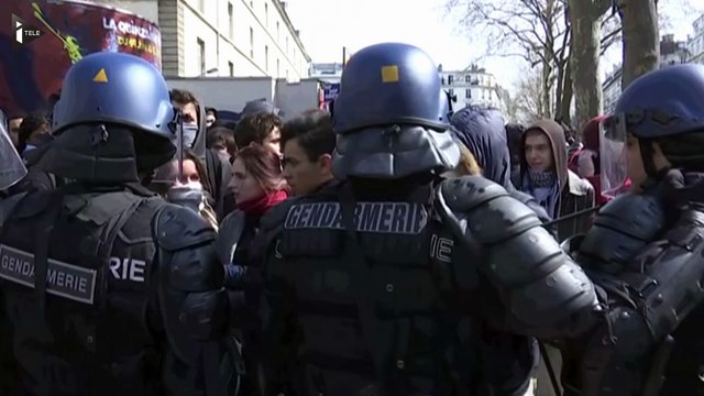 Mobilisation loi travail: des heurts en marge des manifestations