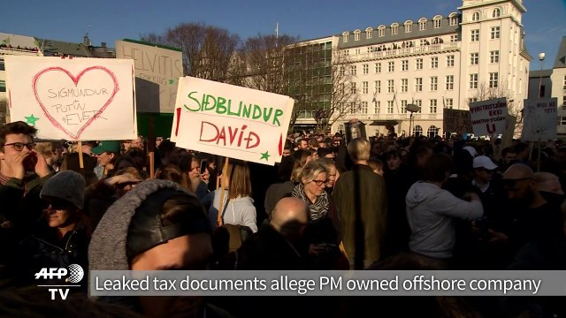Thousands demand Iceland PM resignation after 'Panama Papers'