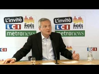 Bruno Lemaire : Quinquennat, Valls fait le syndic de faillite des 2ères années de F  Hollande