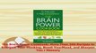 Read  The Brain Power Cookbook More Than 200 Recipes to Energize Your Thinking Boost YourMood Ebook Free