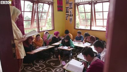 Indonesia learning centre offers hope to refugee children