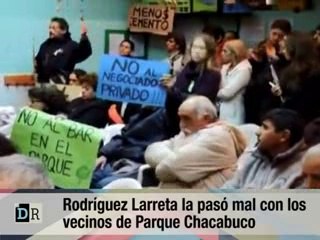 Rodríguez Larreta la pasó mal con los vecinos de Parque Chacabuco