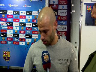 Mascherano and Busquets reflect on the defeat against Real Madrid