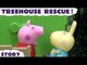 Peppa Pig Episode Treehouse Cat Rescue Ugglys Pet Shop and Palace Pets Beauty Dora & Aurora