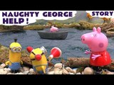Peppa Pig - Funny Minions Rescue Naughty George Thomas and Friends Episode Pirate Minion