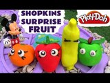 Shopkins Surprise Play Doh Fruit Disney Mickey Mouse MLP Toy Train Clay Plastilina Surprises