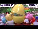 Peppa Pig Play Doh Kinder Surprise Eggs Thomas and Friends Muddy Fun Disney Minnie Mouse  Pepa