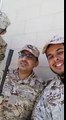 شاهد جندي سعودي في الجيش يقول احنا في خشم البارود لدفاع عن شعب المملكة