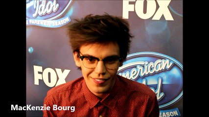 MacKenzie Bourg American Idol farewell interview