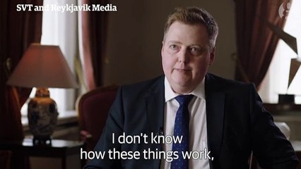 Iceland prime minister walks out of interview over tax haven question – video _ News _ The Guardian