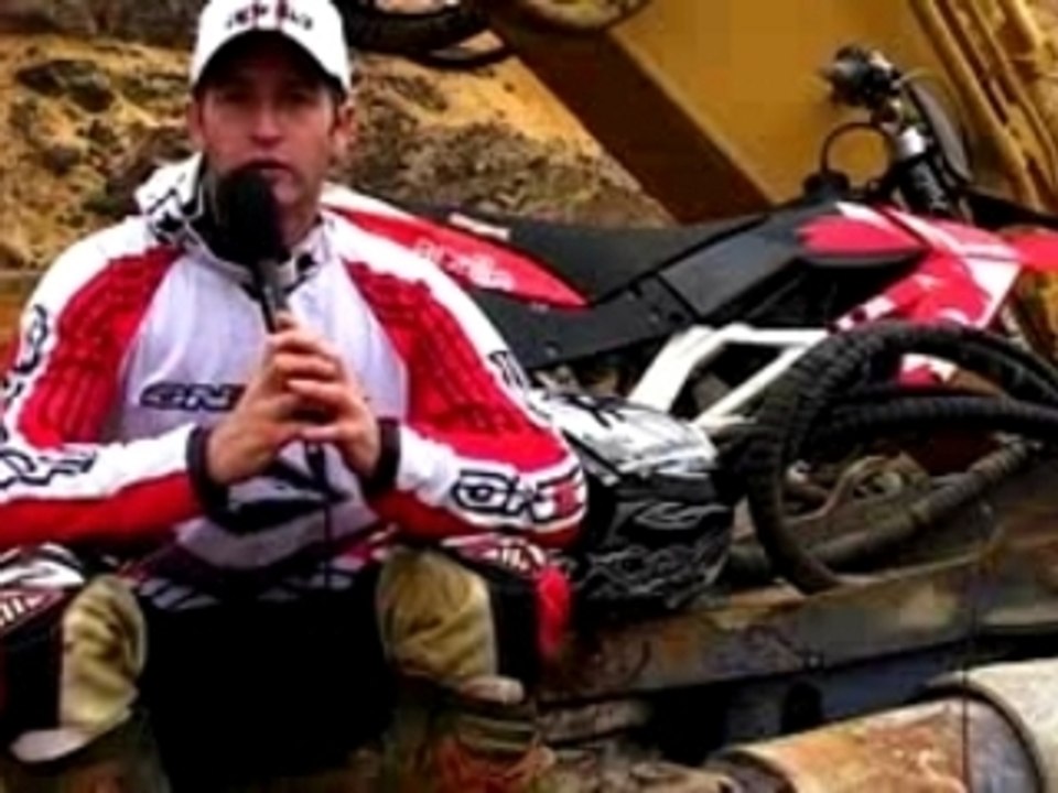 Aprilia et Cédric Mélotte