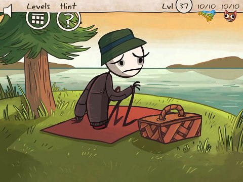 Troll Face Quest Unlucky Level 37 Walkthrough