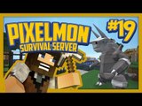 Pixelmon Survival Server (Minecraft Pokemon Mod) Lets Play Ep.19 Aggron!