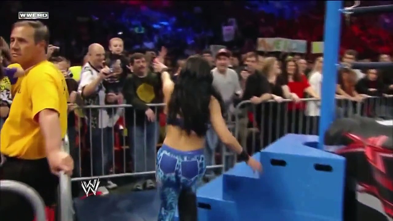 Superstars Melina & Gail Kim vs Alicia Fox & Maryse 11-18-10