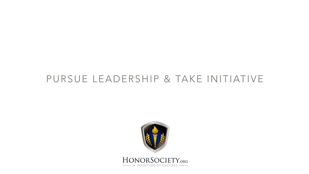 HonorSociety.org Core Value # 6