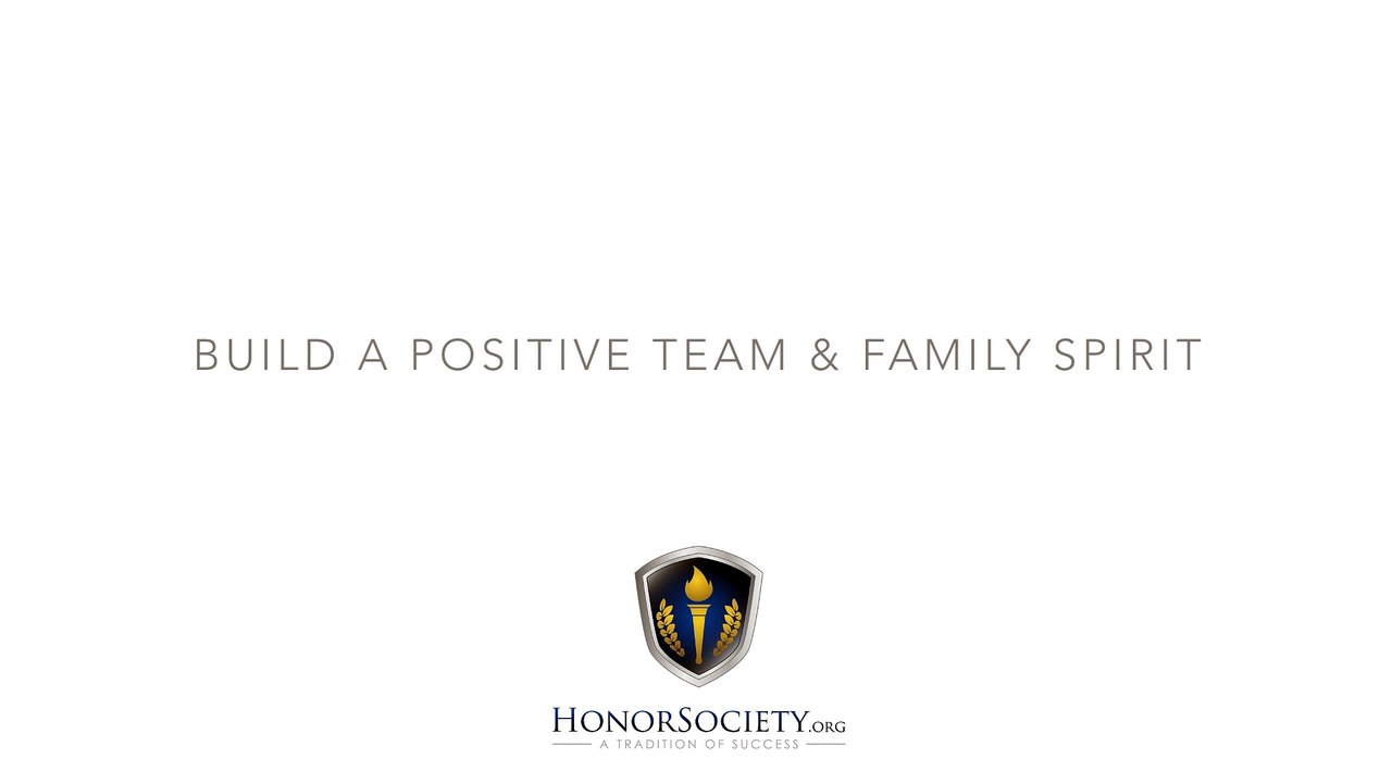 HonorSociety.org Core Value # 7