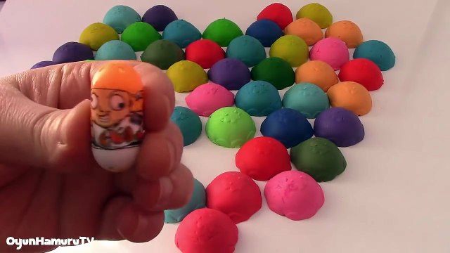 Play Doh Oyun Hamuru 50 Sürpriz Yumurta Oyuncak Açımı
