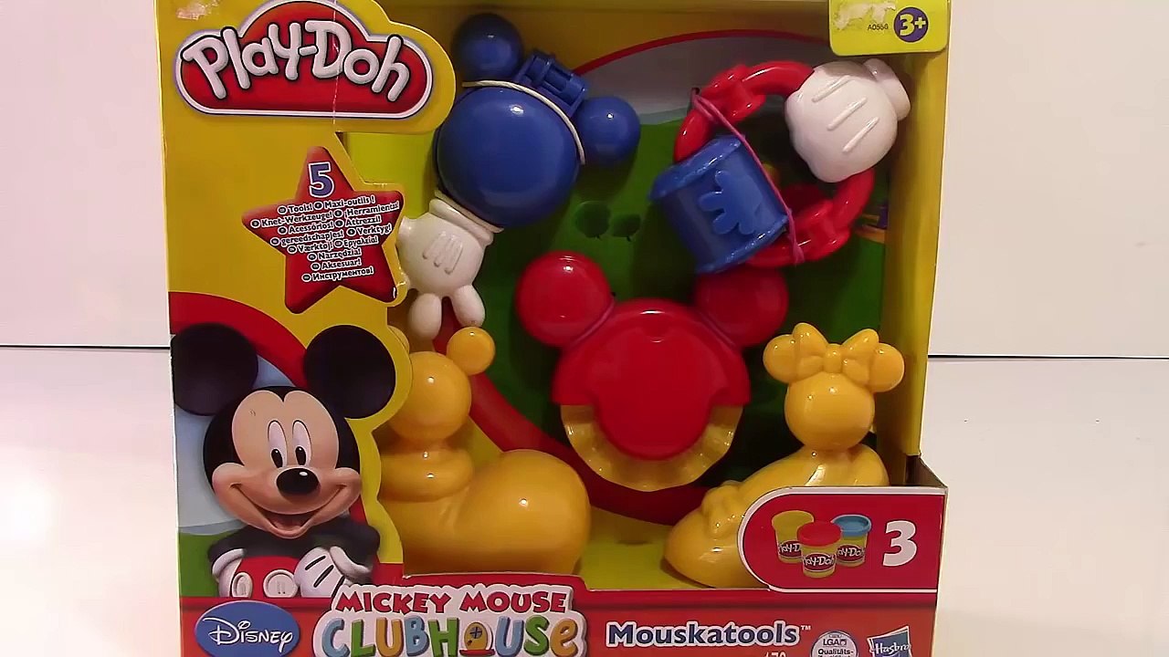 Play Doh Mickey Mouse Oyun Hamuru Seti Oyuncak Tanıtımı