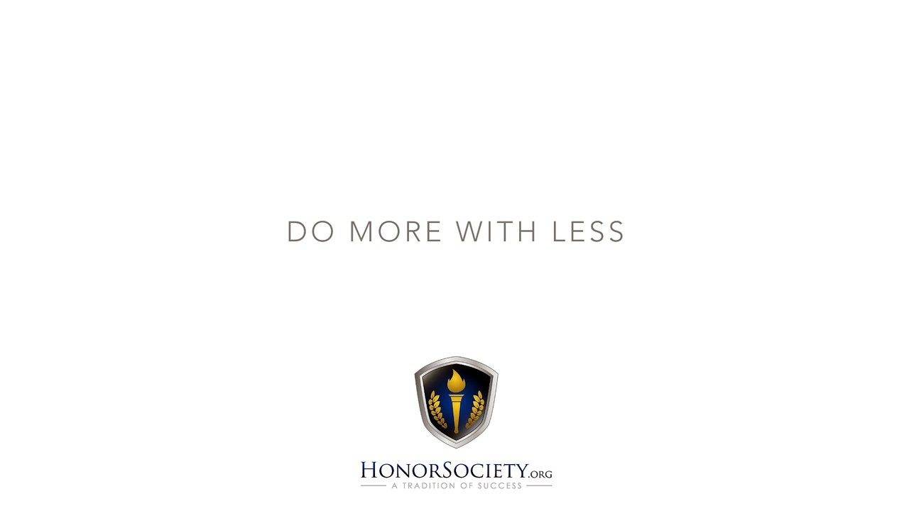 HonorSociety.org Core Value # 8