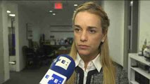 Lilian Tintori denuncia torturas y condiciones 