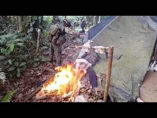 Senafront destruye campamento de Farc