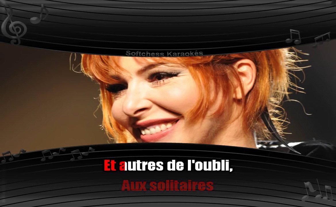 Mylène Farmer Love song (karaoké réalisé par Softchess)