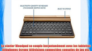 Clavier sans fil Bluetooth en bambou Asus Memo Pad 7 (ME176C ME170C ME572CL ME572C) Cooper