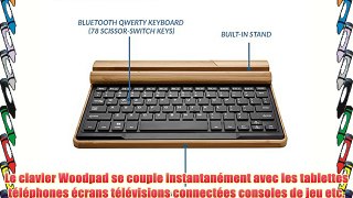 Clavier sans fil Bluetooth en bambou Samsung Galaxy Mega 6.3 (I9200/SGH-i527) Cooper Cases(TM)