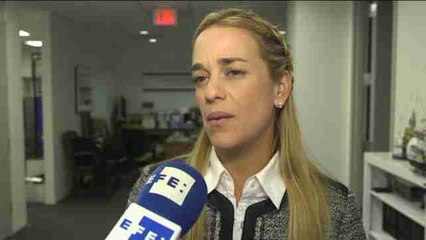 Lilian Tintori: "La comunidad internacional es clave" para "liberar a Venezuela"