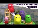 Peppa Pig Play Doh Thomas and Friends Muddy Puddles Bouncing Friends Juguetes de Peppa Pig