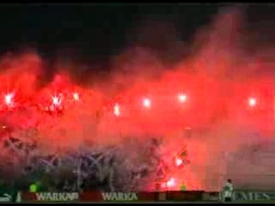 Lech Poznan - Legia Warszawa flagi