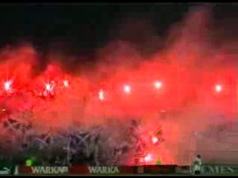 Lech Poznan - Legia Warszawa flagi