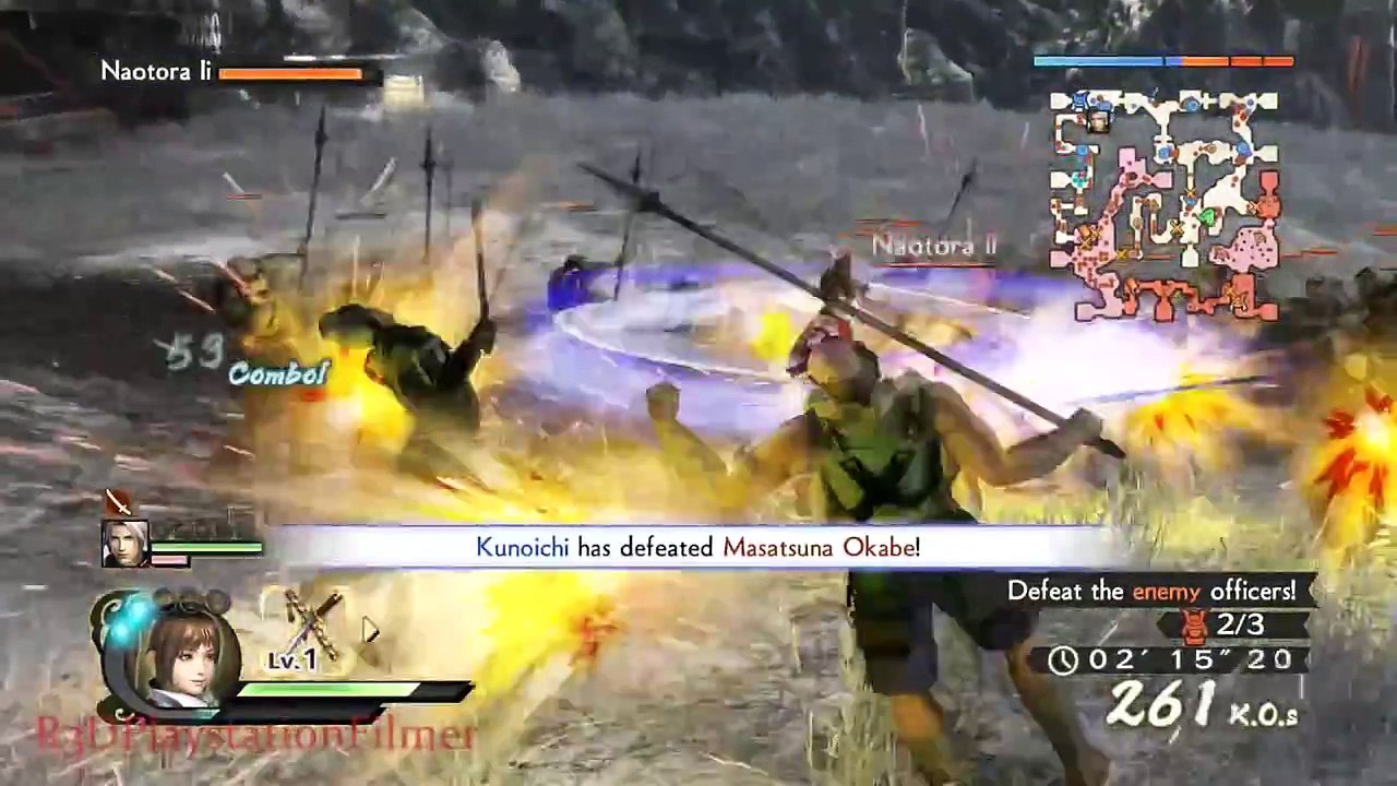 Samurai Warriors 4 - Legend of the Takeda PS4 Walkthrough Pt. 2: "Invasion of Suruga" {English HD}