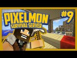 Pixelmon Survival Server (Minecraft Pokemon Mod) Lets Play Ep.9 The Poke Center!