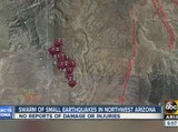 Swarm of earthquakes in northwest Arizona