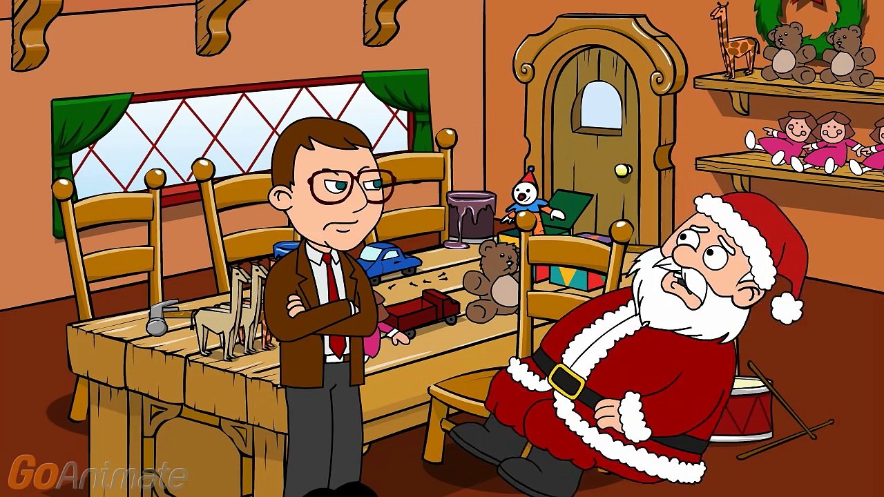 Diesel Busters Pushes Santa And Gets Grounded