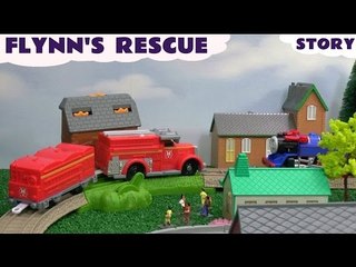 Download Video: Fire Engine Flynn's Rescue Thomas and Friends Trackmaster Toy Train Set Thomas Y Sus Amigos Tomac