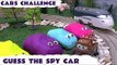 Disney Pixar Cars 2 Guess The Spy Cars Play Doh Thomas and Friends Train Track Mater Stephenson